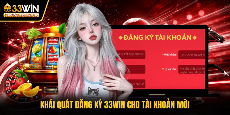 Khái quát đăng ký 33WIN cho tài khoản mới